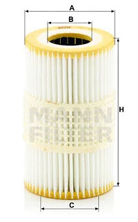 Alyvos filtras MANN-FILTER HU 7035 y