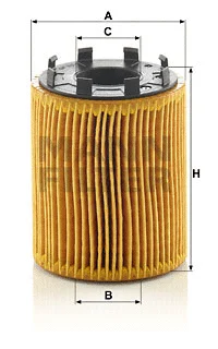 Alyvos filtras MANN-FILTER HU 7041 z