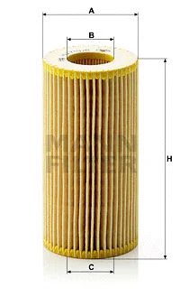 Alyvos filtras MANN-FILTER HU 719/8 x