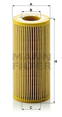 Alyvos filtras MANN-FILTER HU 721/3 x