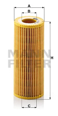 Alyvos filtras MANN-FILTER HU 721/4 x