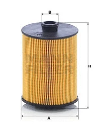Alyvos filtras MANN-FILTER HU 8009 z