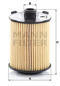 Alyvos filtras MANN-FILTER HU 8014 z