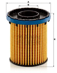Alyvos filtras MANN-FILTER HU 8016