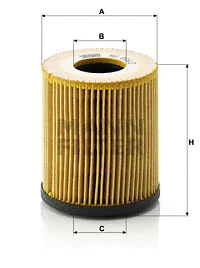 Alyvos filtras MANN-FILTER HU 816/2 x