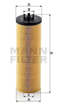 Alyvos filtras MANN-FILTER HU 842 x