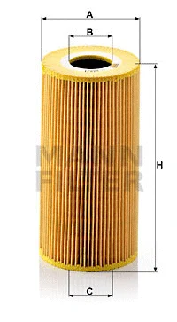 Alyvos filtras MANN-FILTER HU 848/1 x
