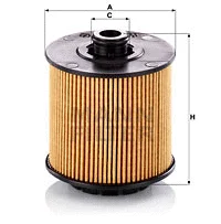 Alyvos filtras MANN-FILTER HU 9009 z