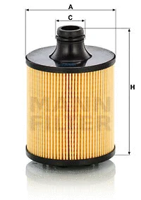 Alyvos filtras MANN-FILTER HU 9011 z