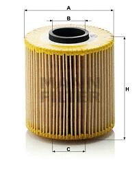 Alyvos filtras MANN-FILTER HU 921 x