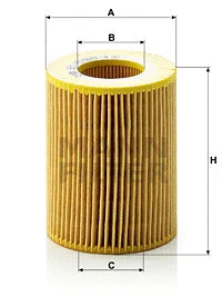 Alyvos filtras MANN-FILTER HU 925/4 x