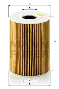 Alyvos filtras MANN-FILTER HU 926/5 y