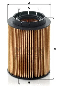 Alyvos filtras MANN-FILTER HU 932/6 x