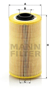 Alyvos filtras MANN-FILTER HU 938/1 x
