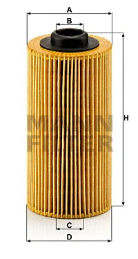 Alyvos filtras MANN-FILTER HU 938/4 x