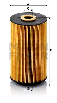 Alyvos filtras MANN-FILTER HU 942/1 x