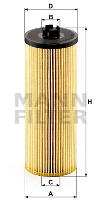 Alyvos filtras MANN-FILTER HU 945/2 x