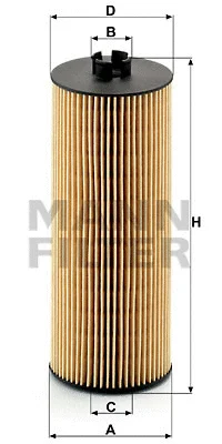 Alyvos filtras MANN-FILTER HU 945/3 x