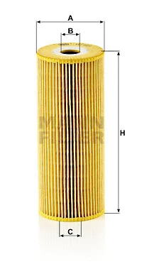 Alyvos filtras MANN-FILTER HU 947/1 x