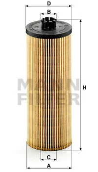 Alyvos filtras MANN-FILTER HU 947/2 x