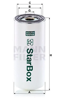 Suspausto oro įrangos filtras MANN-FILTER LB 13 145/20
