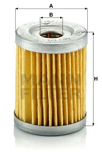 Alyvos filtras MANN-FILTER MH 50