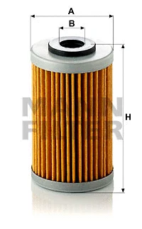 Alyvos filtras MANN-FILTER MH 5001