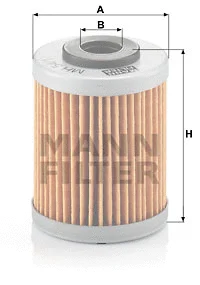 Alyvos filtras MANN-FILTER MH 54/1