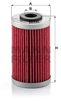 Alyvos filtras MANN-FILTER MH 55