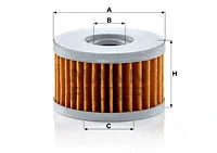 Alyvos filtras MANN-FILTER MH 68