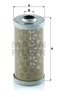 Kuro filtras MANN-FILTER P 4003