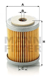 Kuro filtras MANN-FILTER P 609