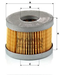 Kuro filtras MANN-FILTER P 65/1 x