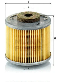 Kuro filtras MANN-FILTER P 715