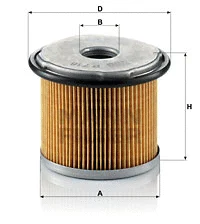 Kuro filtras MANN-FILTER P 716