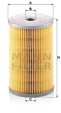 Kuro filtras MANN-FILTER P 725 x