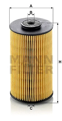 Kuro filtras MANN-FILTER P 811