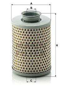 Vairo sistemos hidraulinis filtras MANN-FILTER P 919/7