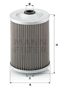 Kuro filtras MANN-FILTER P 990