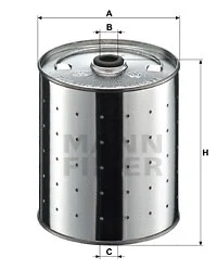 Alyvos filtras MANN-FILTER PF 1155 k