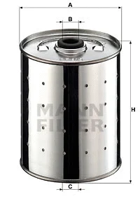 Alyvos filtras MANN-FILTER PF 915 n