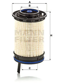 Kuro filtras MANN-FILTER PU 10 011 z