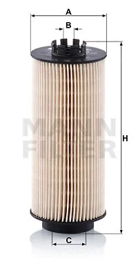 Kuro filtras MANN-FILTER PU 10 022 z
