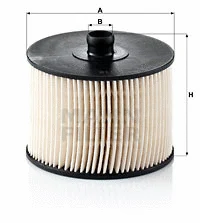 Kuro filtras MANN-FILTER PU 1018 x