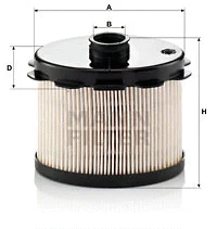 Kuro filtras MANN-FILTER PU 1021 x