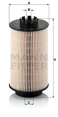 Kuro filtras MANN-FILTER PU 1059 x