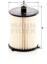 Kuro filtras MANN-FILTER PU 7007 z
