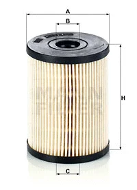 Kuro filtras MANN-FILTER PU 8013 z