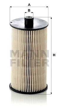 Kuro filtras MANN-FILTER PU 816 x