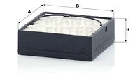 Kuro filtras MANN-FILTER PU 84
